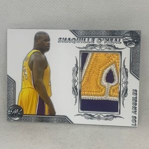 Shaquille ONeil Lakers Custom Made Jersey Card (003)